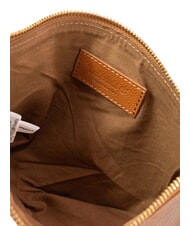 TIMBERLAND SMALL Small leather clutch bag with wristlet cognac - Women&rsquo;s Bags - 5