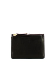 THE BRIDGE CECILIA Leather wallet Black Gold - Women’s Wallets - 3