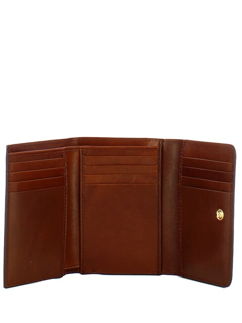 CECILIA Leather wallet BROWN - Women&rsquo;s Wallets