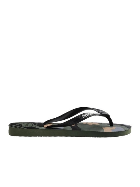 flip flops TOP CAMU olive green/black - Unisex shoes