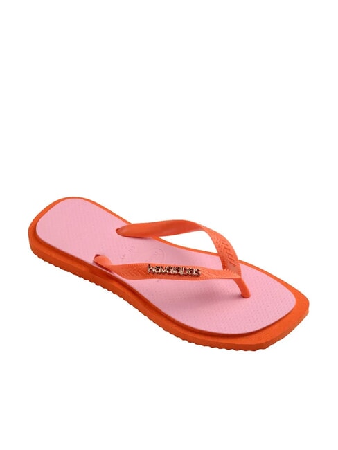 TOP SQUARE FUSION Flip-flops sunset orange - Women&rsquo;s shoes