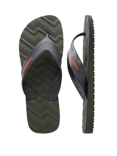 TRACK WAVES Flip-flops olivegreen - Men’s shoes