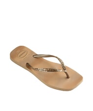 HAVAIANAS STYLESLIM SQUARE GLITTER Square flip-flops golden - Women’s shoes - 3
