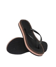 HAVAIANAS SLIM FLATFORM Flip-flops BLACK - Women’s shoes - 5