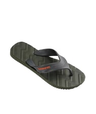 HAVAIANAS TRACK WAVES Flip-flops olivegreen - Men’s shoes - 3