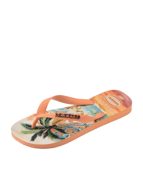 TOP TROPICALIA Flip-flops peach - Women&rsquo;s shoes