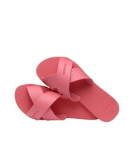HAVAIANAS AQUA Cross-band slipper pink porcelain - Women’s shoes - 5
