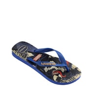 HAVAIANAS TOP MARVEL CLASSICS Rubber flip flops marineblu - Unisex shoes - 4