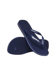 HAVAIANAS TOP RUBBER LOGO FILETE Flip-flops navyblu - Men’s shoes - 3