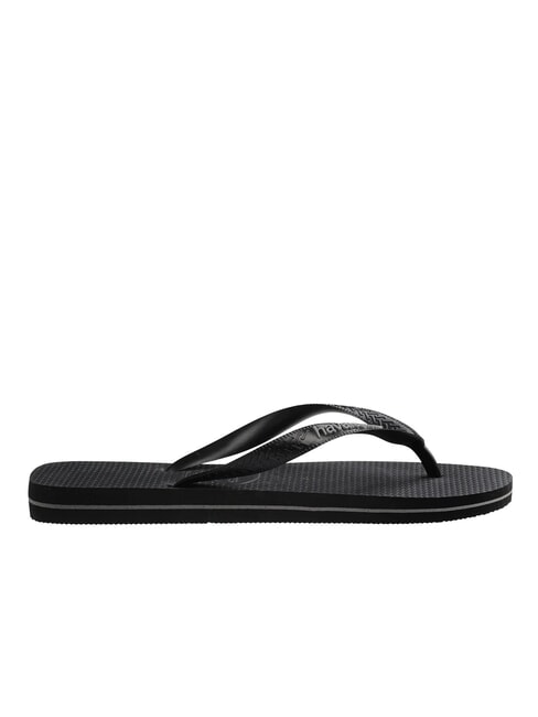 TOP RUBBER LOGO FILETE Flip-flops BLACK - Men&rsquo;s shoes