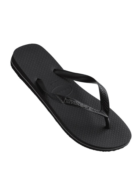 TOP RUBBER LOGO FILETE Flip-flops BLACK - Men&rsquo;s shoes