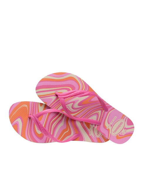 FANTASIA STYLE Flip-flops beige/pink - Women&rsquo;s shoes