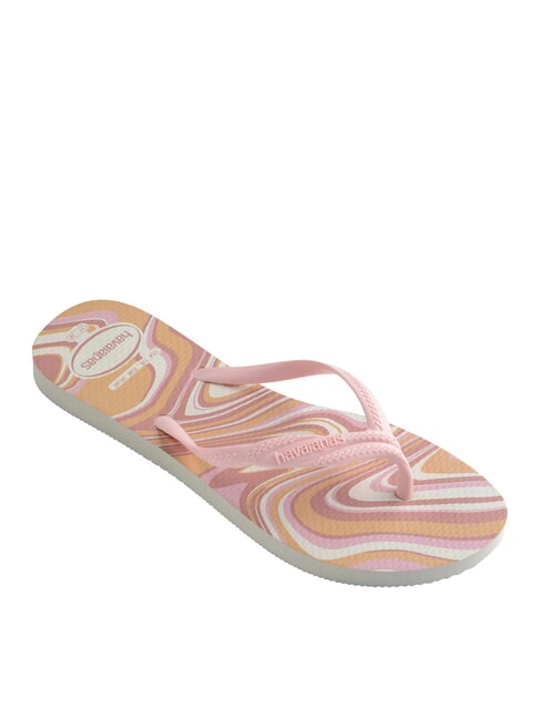 FANTASIA STYLE Flip-flops white/rose - Women’s shoes