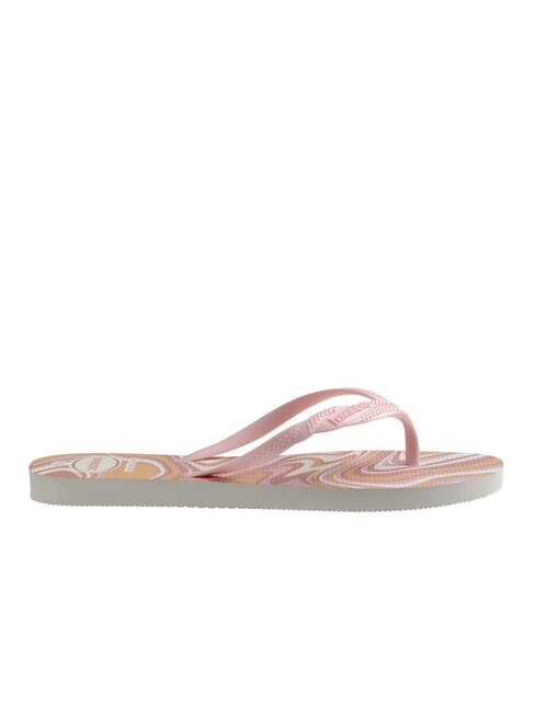 FANTASIA STYLE Flip-flops white/rose - Women’s shoes