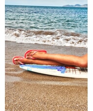 HAVAIANAS BRASIL LOGO Men's flip flops tropical coral - Unisex shoes - 4