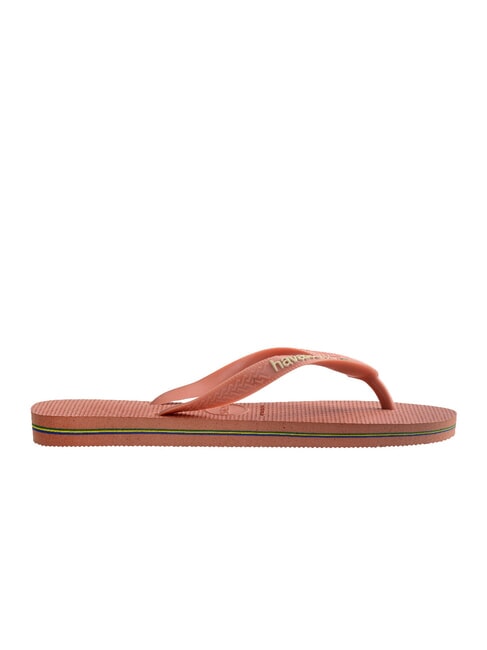 BRASIL LOGO Men's flip flops pink clay - Unisex shoes