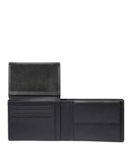 PIQUADRO LIKO Wallet with coin purse Black - Men’s Wallets - 2