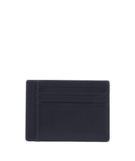 PIQUADRO FINN Flat leather card holder - Men’s Wallets