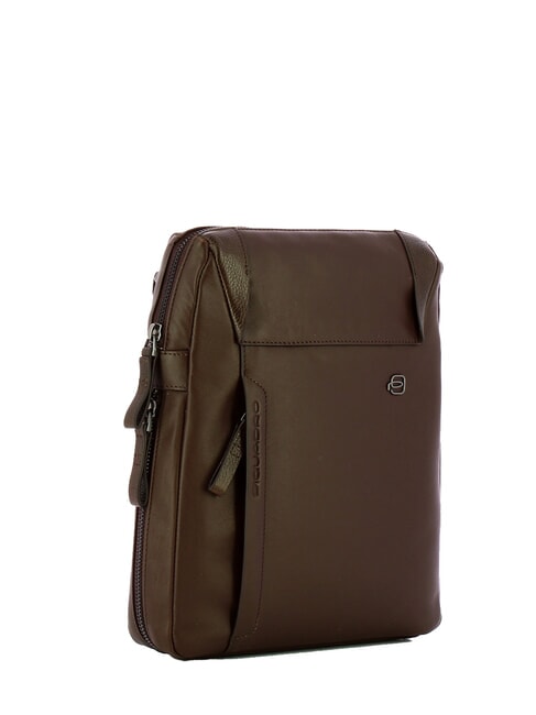 MACBETH Expandable leather pouch MORO - Over-the-shoulder Bags for Men