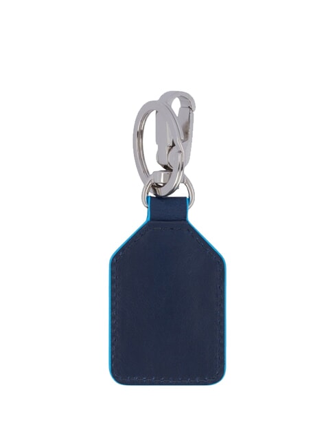 BLUE SQUARE Keychain with carabiner blue - Key holders