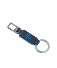 PIQUADRO BLUE SQUARE Leather charm keychain - Key holders
