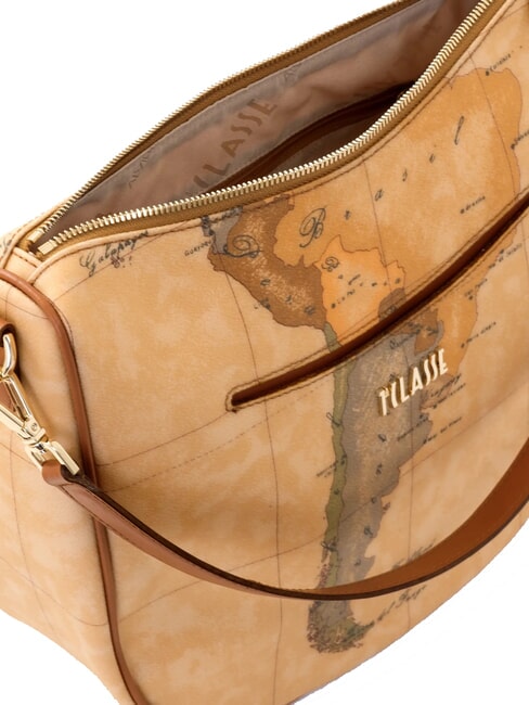 GEO CLASSIC Half-moon shoulder bag NATURAL - Women’s Bags