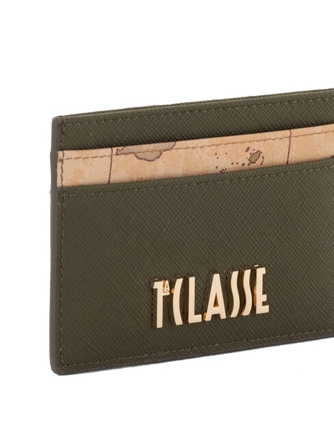 WINDY CITY Flat card holder moss green - Women’s Wallets