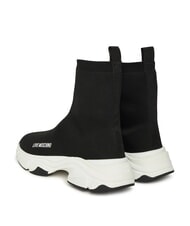 LOVE MOSCHINO STARDUST 60 Fabric sneakers Black - Women’s shoes - 3