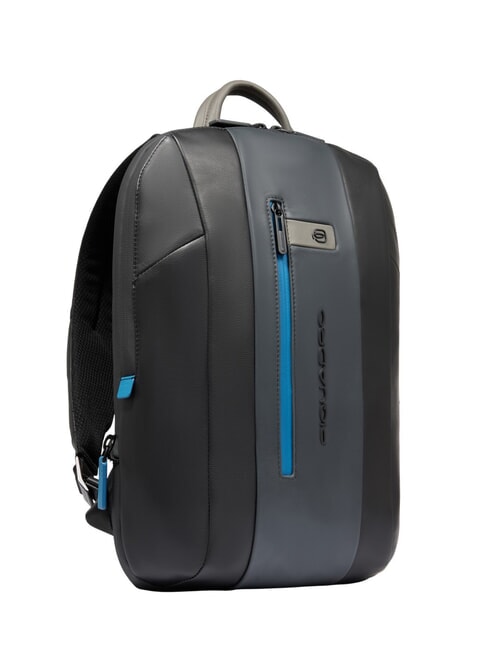 URBAN 15.6" Laptop Backpack in Leather black grigiongr - Laptop backpacks