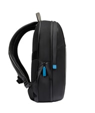 PIQUADRO URBAN 15.6" Laptop Backpack in Leather black grigiongr - Laptop backpacks - 3