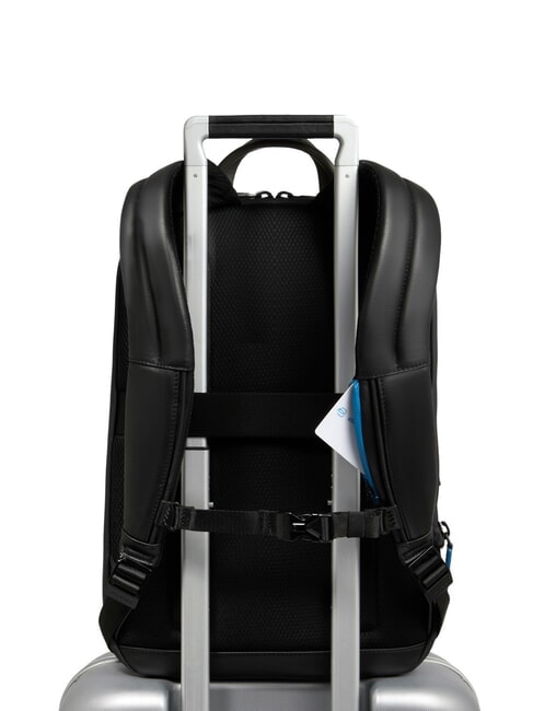 URBAN 15.6" Laptop Backpack in Leather black grigiongr - Laptop backpacks