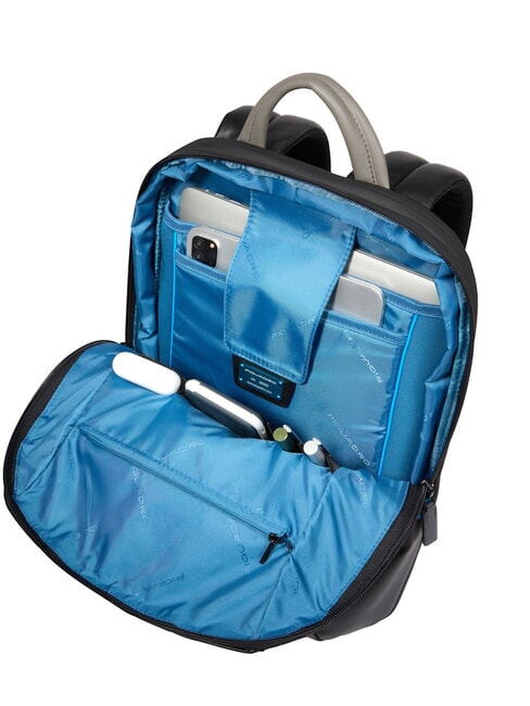 URBAN 15.6" Laptop Backpack in Leather black grigiongr - Laptop backpacks