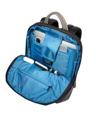 PIQUADRO URBAN 15.6" Laptop Backpack in Leather black grigiongr - Laptop backpacks - 5