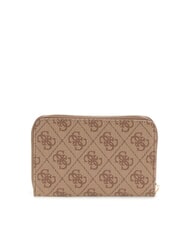 GUESS DEA Medium Zip Around Wallet MILK LOGO - Women’s Wallets - 3