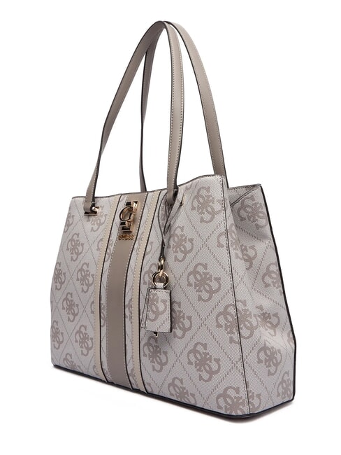 ERENIA Shoulder bag dark taupe logo - Women’s Bags