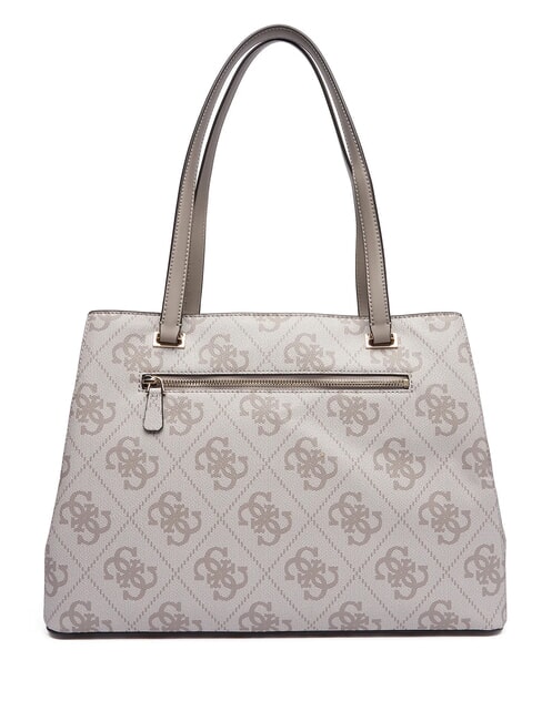 ERENIA Shoulder bag dark taupe logo - Women’s Bags