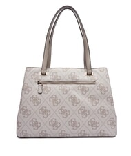 GUESS ERENIA Shoulder bag dark taupe logo - Women’s Bags - 3