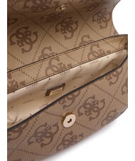 GUESS ERENIA Convertible shoulder bag MILK LOGO - Women&rsquo;s Bags - 4