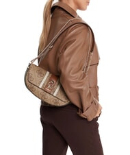 GUESS ERENIA Convertible shoulder bag MILK LOGO - Women&rsquo;s Bags - 5