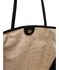 GUESS ERENIA Shopper with clutch vikky large roo coalog tote bag - Women&rsquo;s Bags - 5