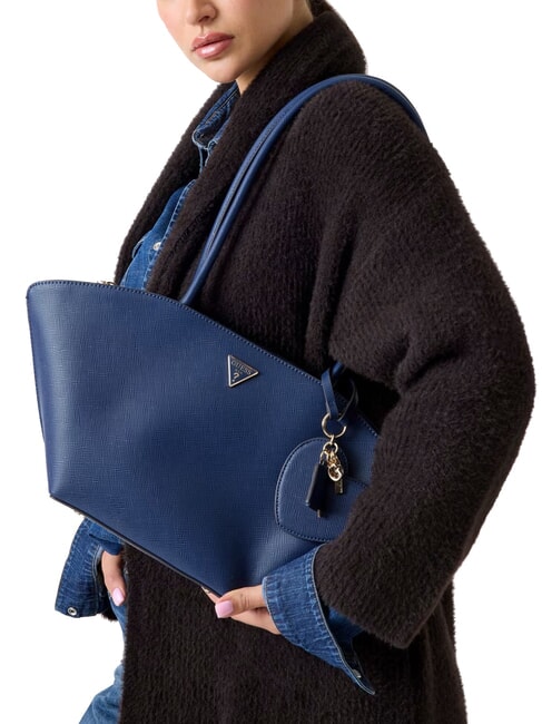 BOLENA Shoulder bag with heart charm NIGHT BLUE - Women&rsquo;s Bags