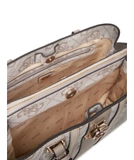 GUESS ERENIA Handbag, with shoulder strap dark taupe logo - Women’s Bags - 4