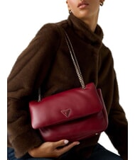 GUESS SUNETRA Shoulder bag / crossbody bag RED - Women’s Bags - 4