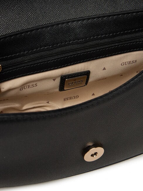 MIMINA Shoulder bag with flap BLACK - Women’s Bags