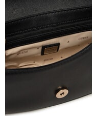 GUESS MIMINA Shoulder bag with flap BLACK - Women’s Bags - 4