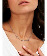 MORELLATO TORCHON 3 torchon necklace STEEL - Necklaces - 5