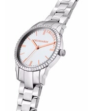 TRUSSARDI T-BENT Time-only watch STEEL - Watches - 4