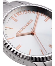TRUSSARDI T-BENT Time-only watch STEEL - Watches - 5
