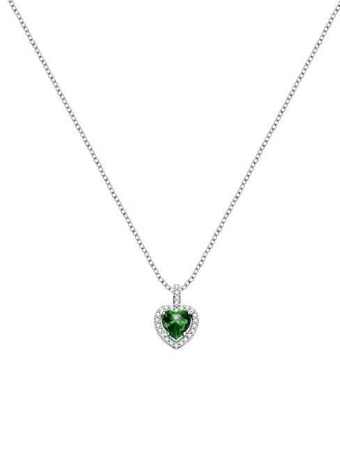 TESORI  925 silver necklace green - Necklaces