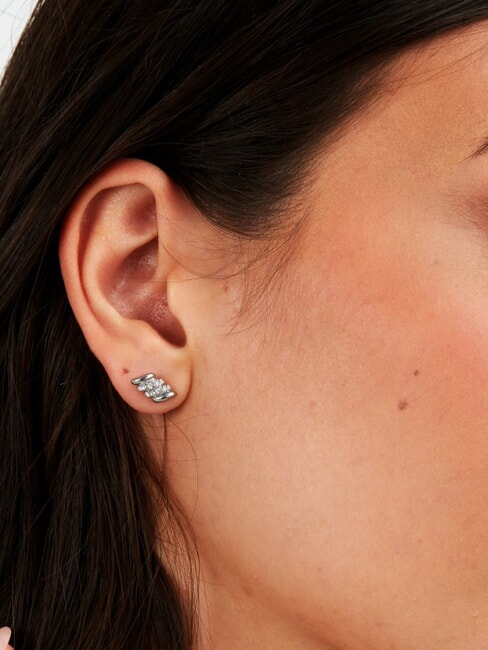 TORCHON Earrings STEEL - Earrings